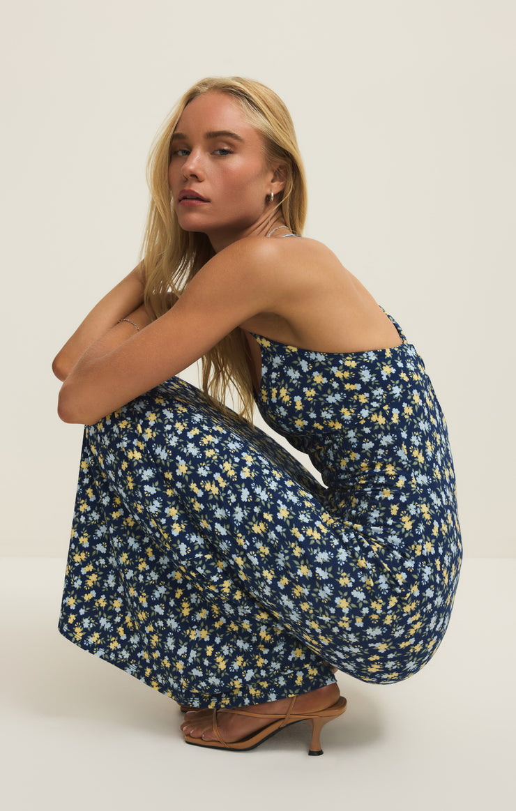 CHIARA IDRA DITSY MIDI DRESS