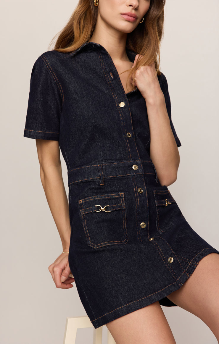 THE CRUSH DENIM DRESS