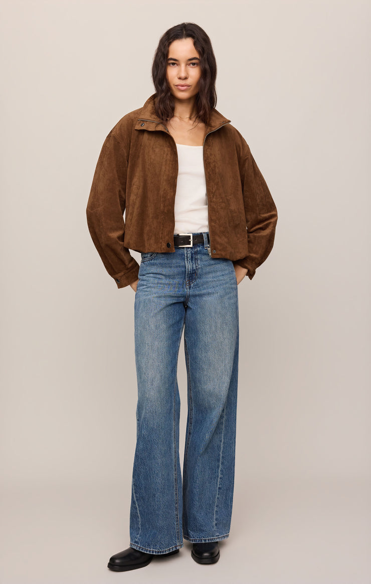 CORIN BUBBLE HEM JACKET