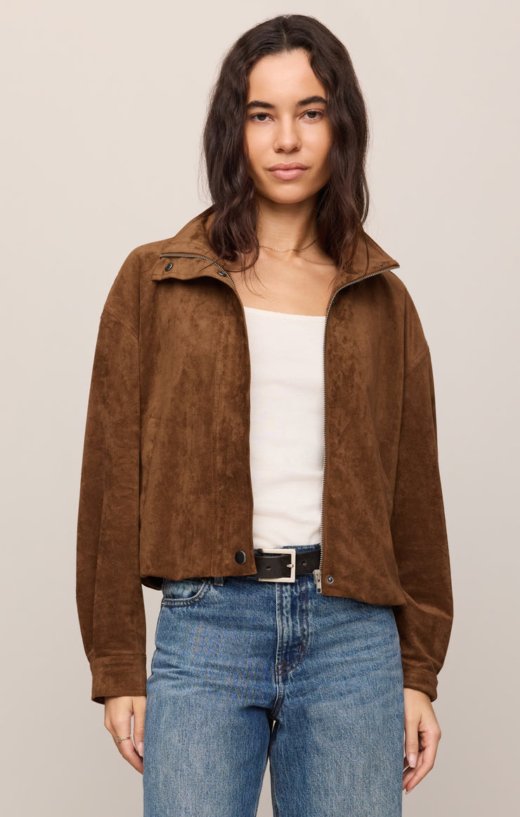 CORIN BUBBLE HEM JACKET