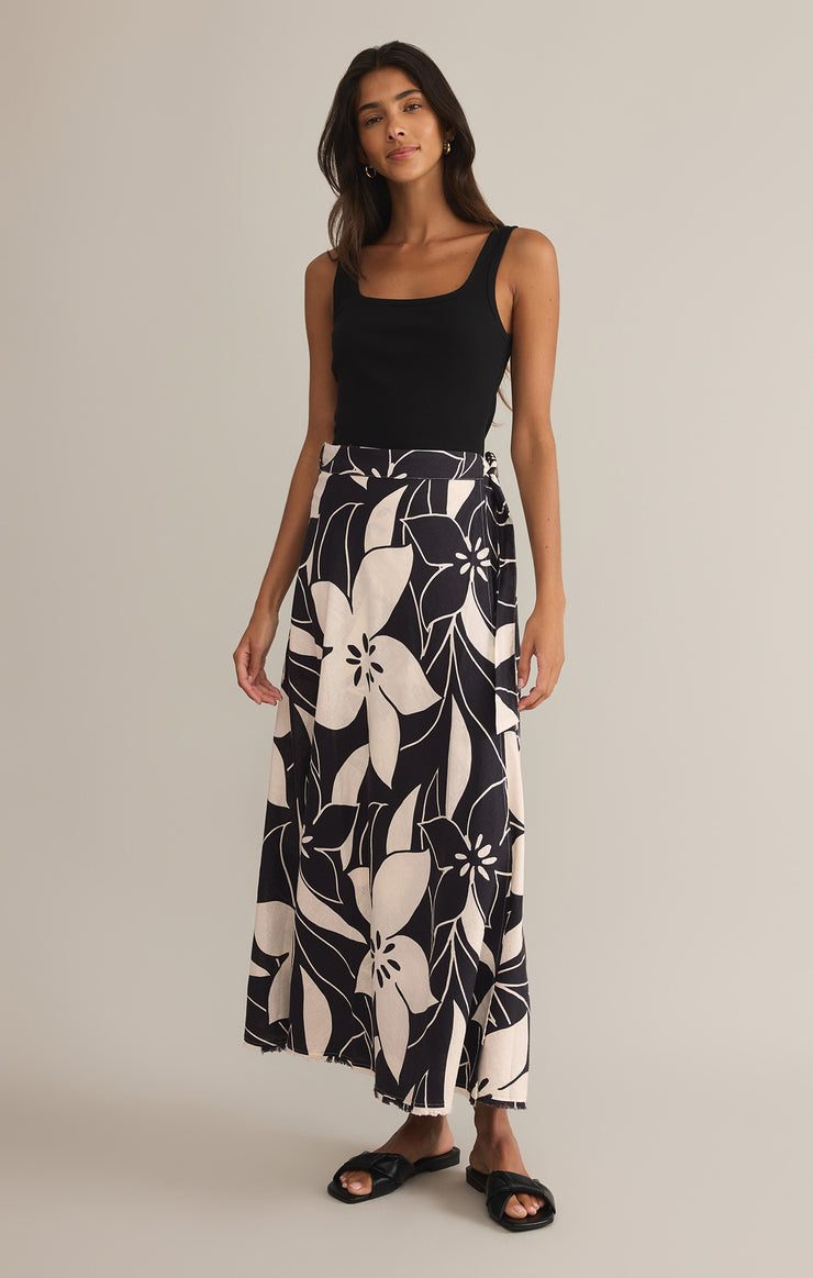 SALERNO MADERO WRAP SKIRT