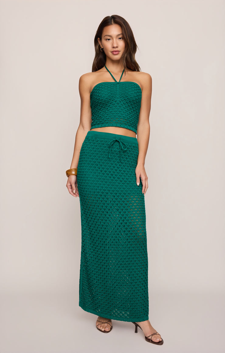 WINDSWEPT CROCHET TOP