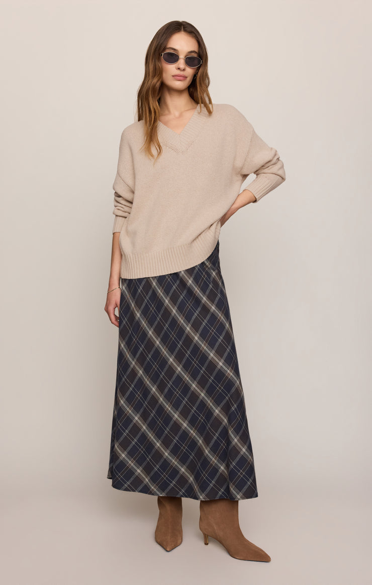 CRESTVIEW PLAID SKIRT