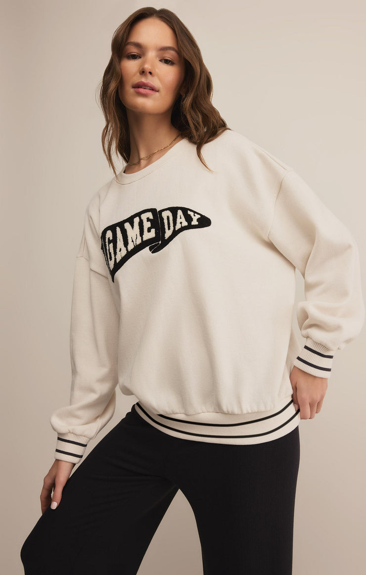 OVERSIZED LETS GO SWEATSHIRT