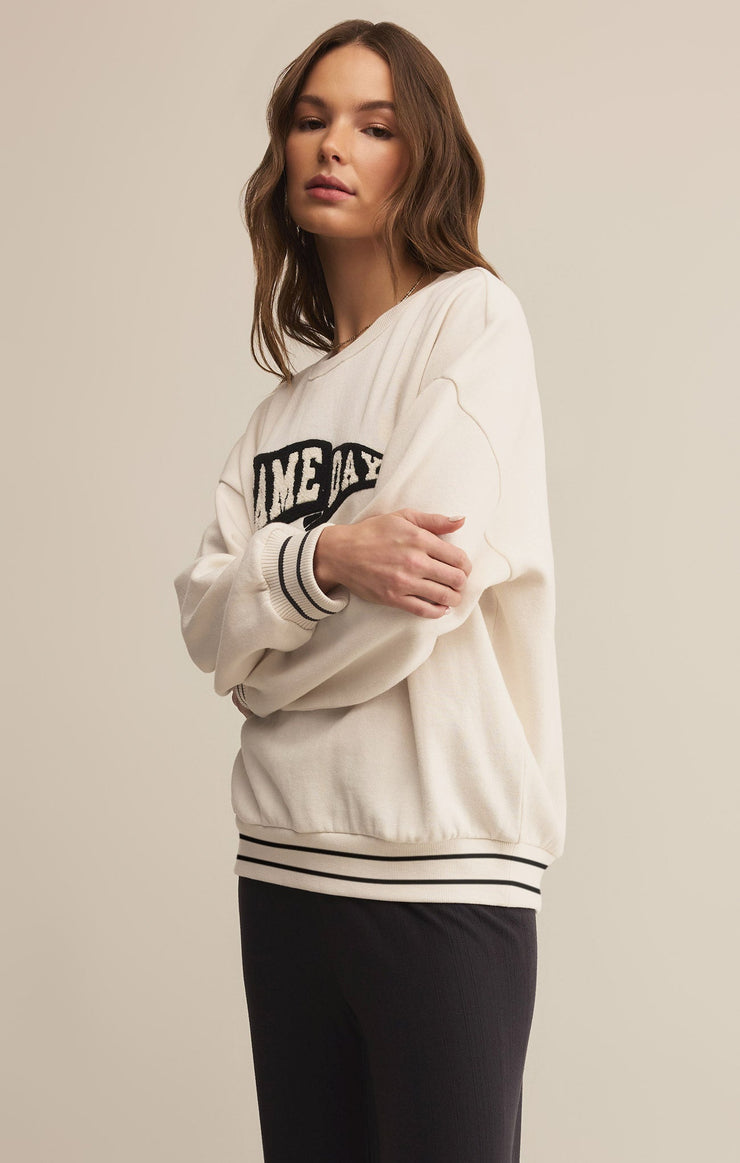 OVERSIZED LETS GO SWEATSHIRT