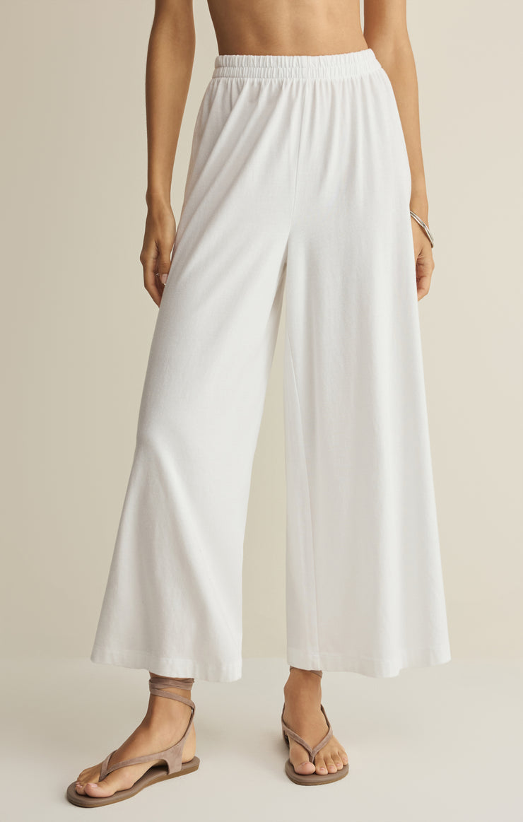 SCOUT JERSEY CROP FLARE PANT
