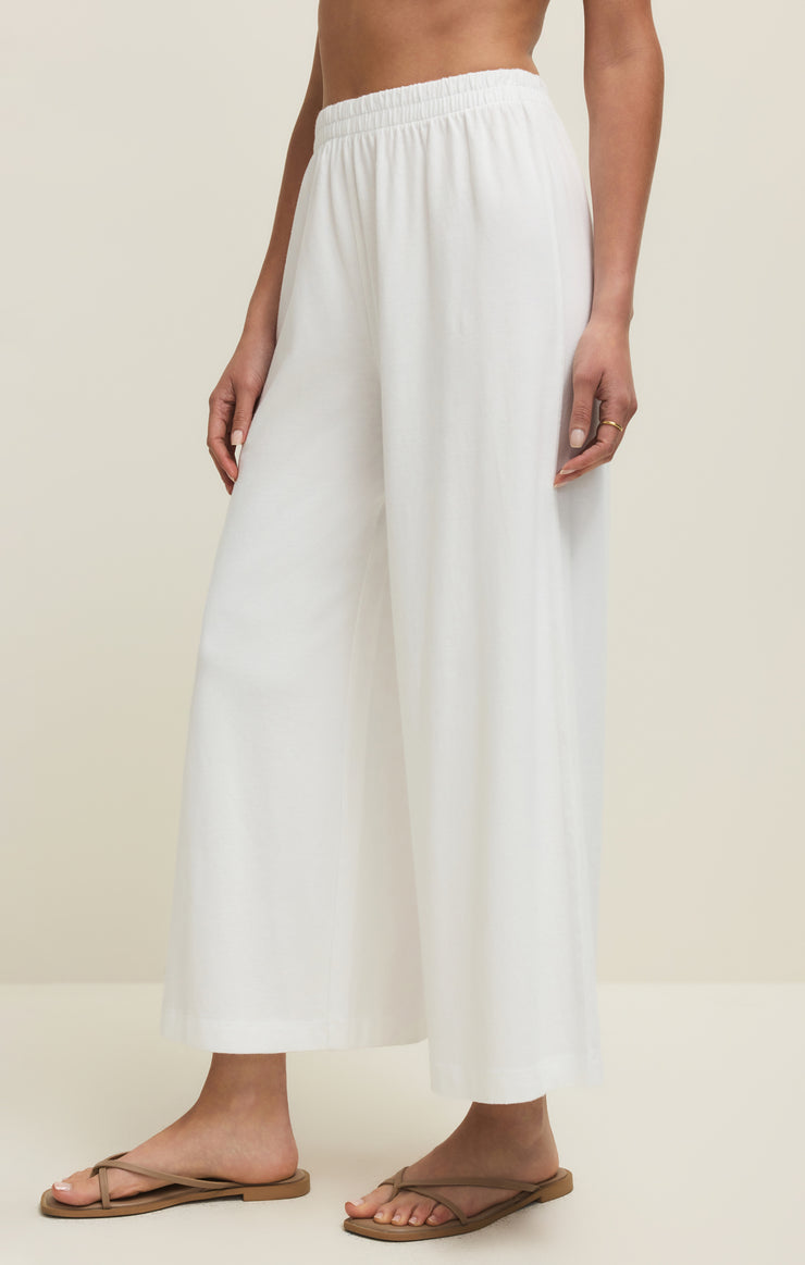 SCOUT JERSEY CROP FLARE PANT