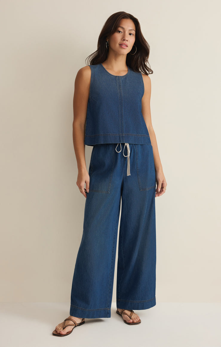 DAYCATION DENIM UTILITY PANT