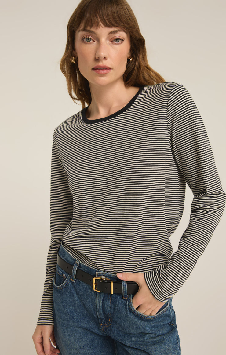 SAILOR LS STRIPE TOP