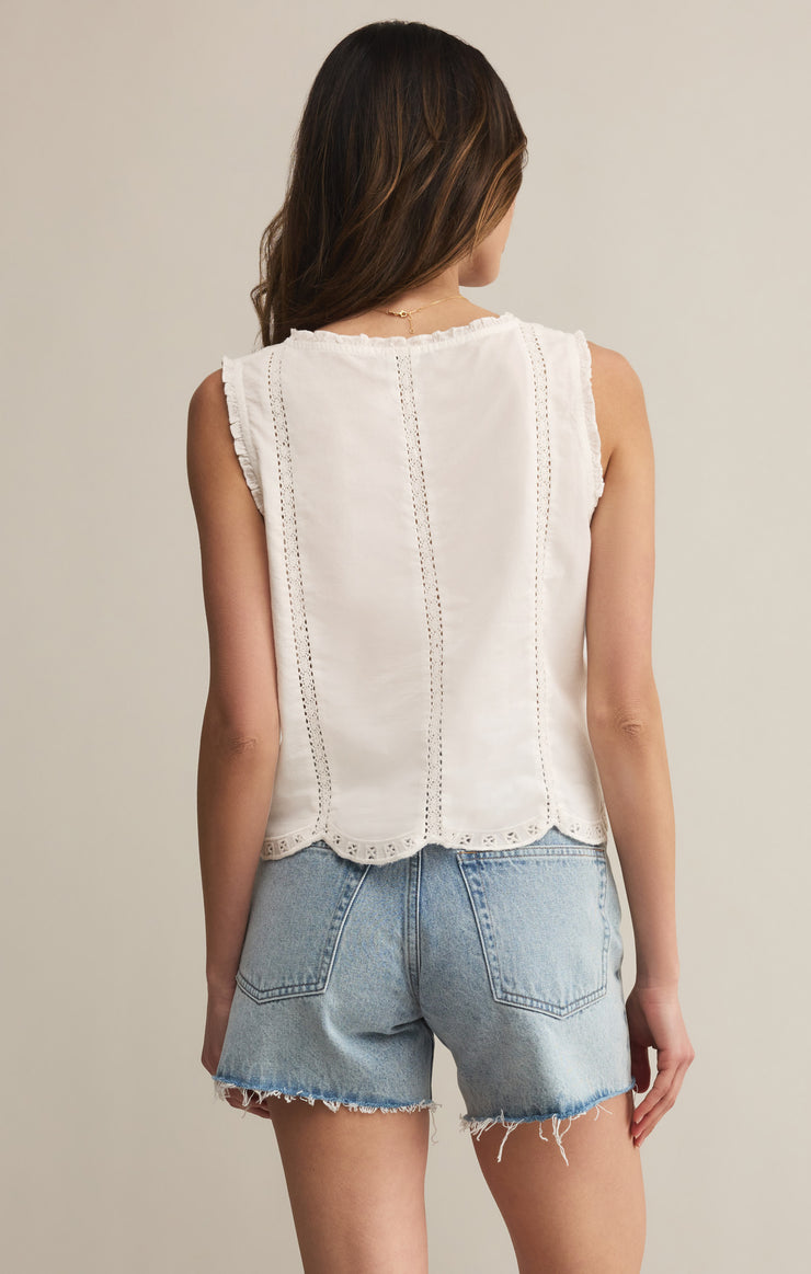 TOMI EMBROIDERED TANK