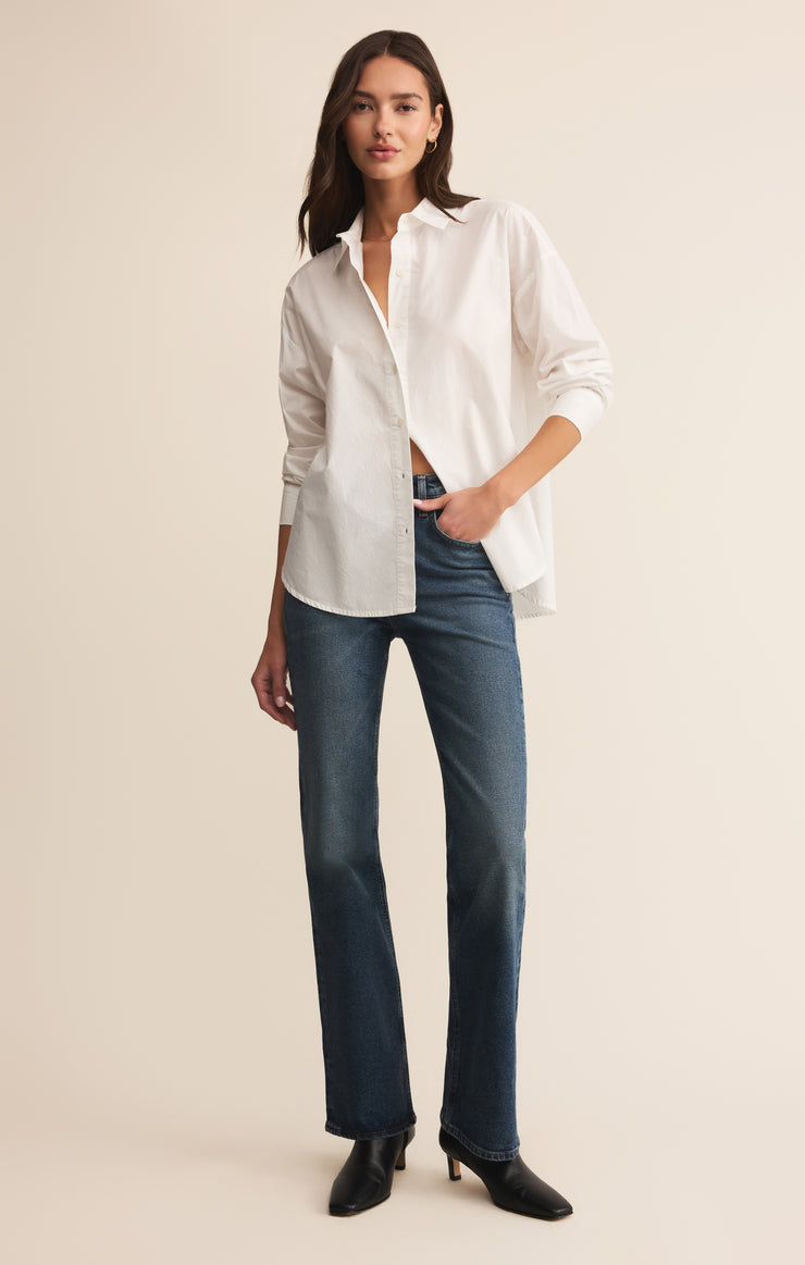 ELEVATED POPLIN SHIRT