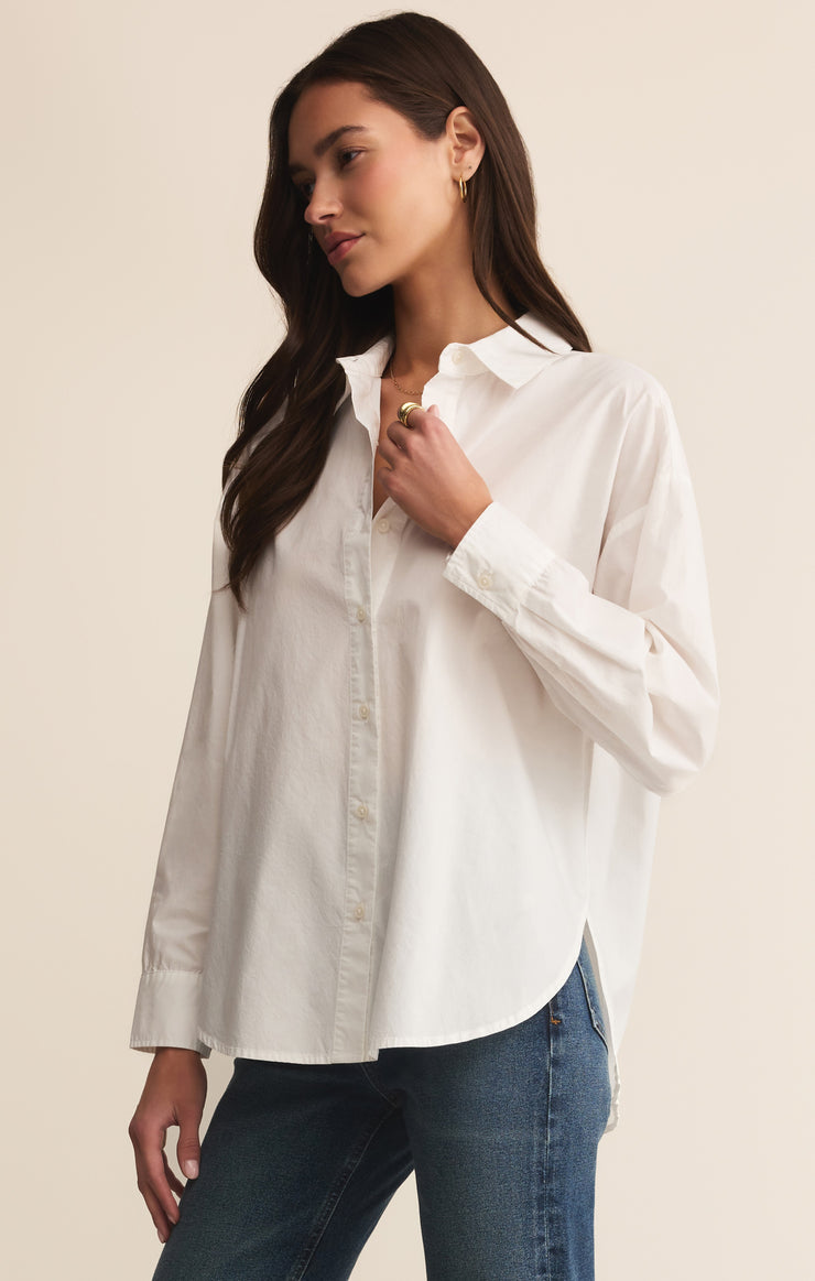ELEVATED POPLIN SHIRT