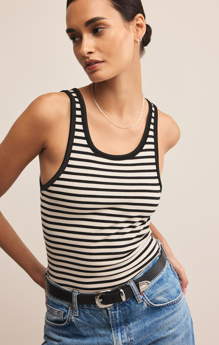CLASSIC STRIPED SCOOP TANK