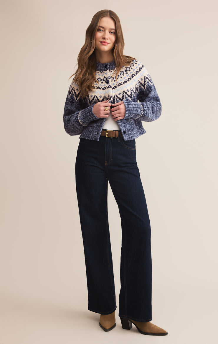 NORTH SEA FAIRISLE CARDI