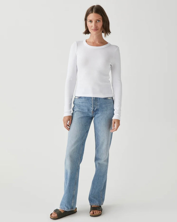 ORION CROP TEE 1X1 COTTON