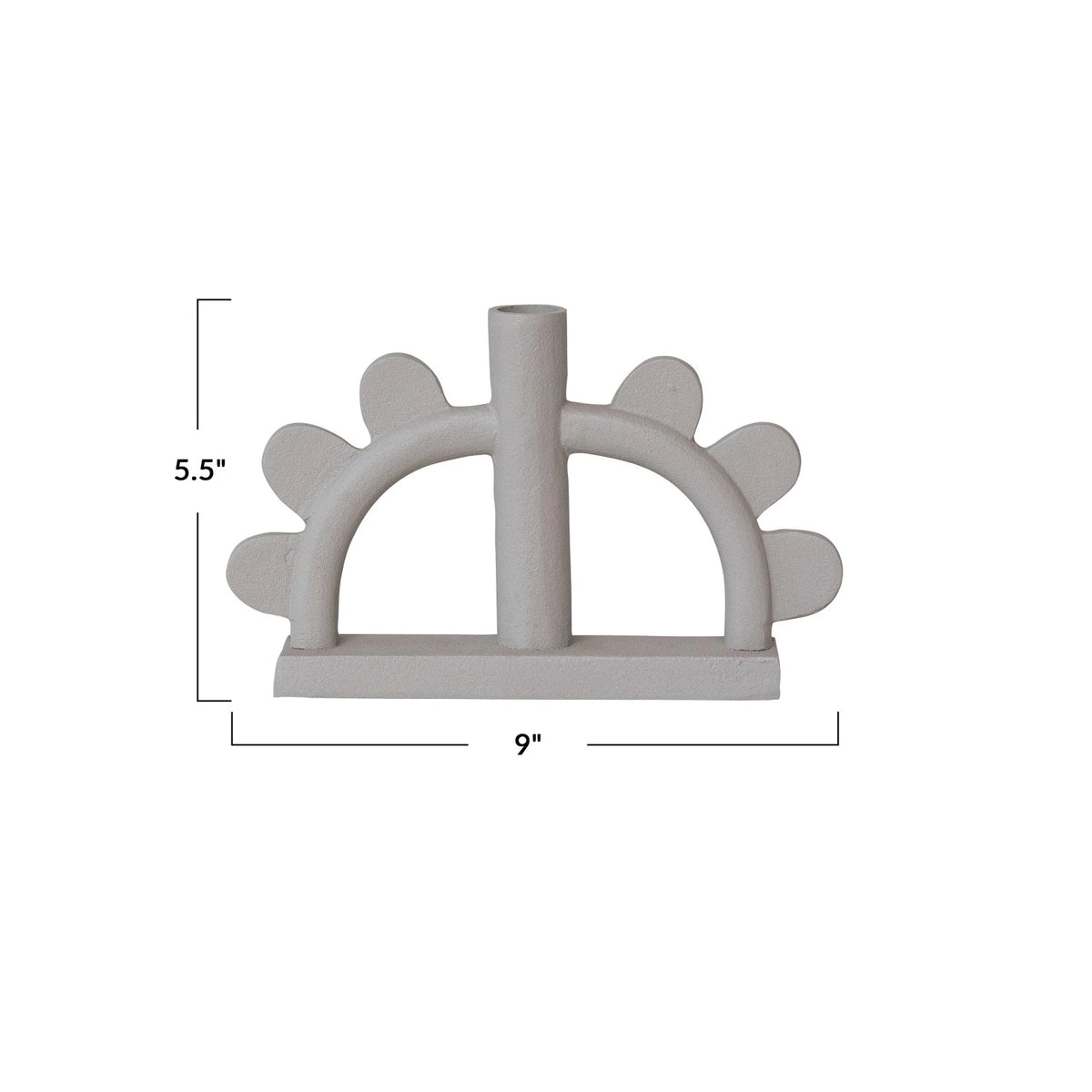 SCALLOPED TAPER HOLDER