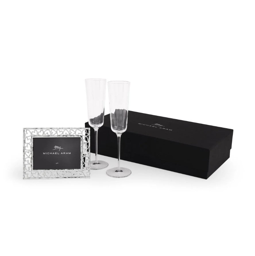 REFLECTIVE FLUTE &amp; FRAME GIFT SET