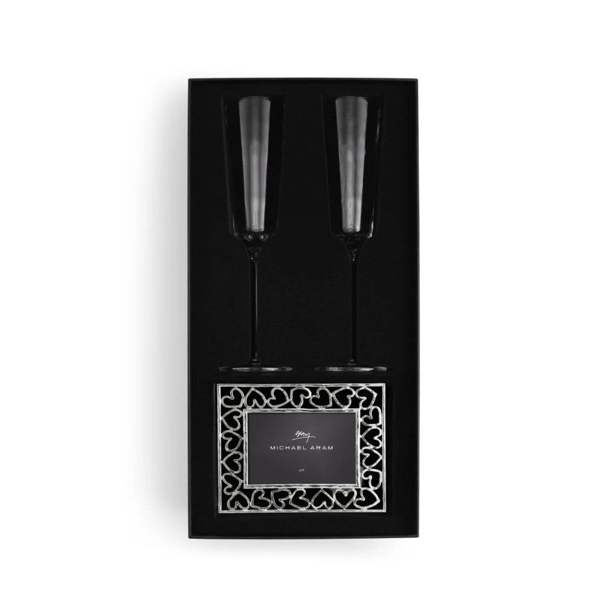 REFLECTIVE FLUTE &amp; FRAME GIFT SET