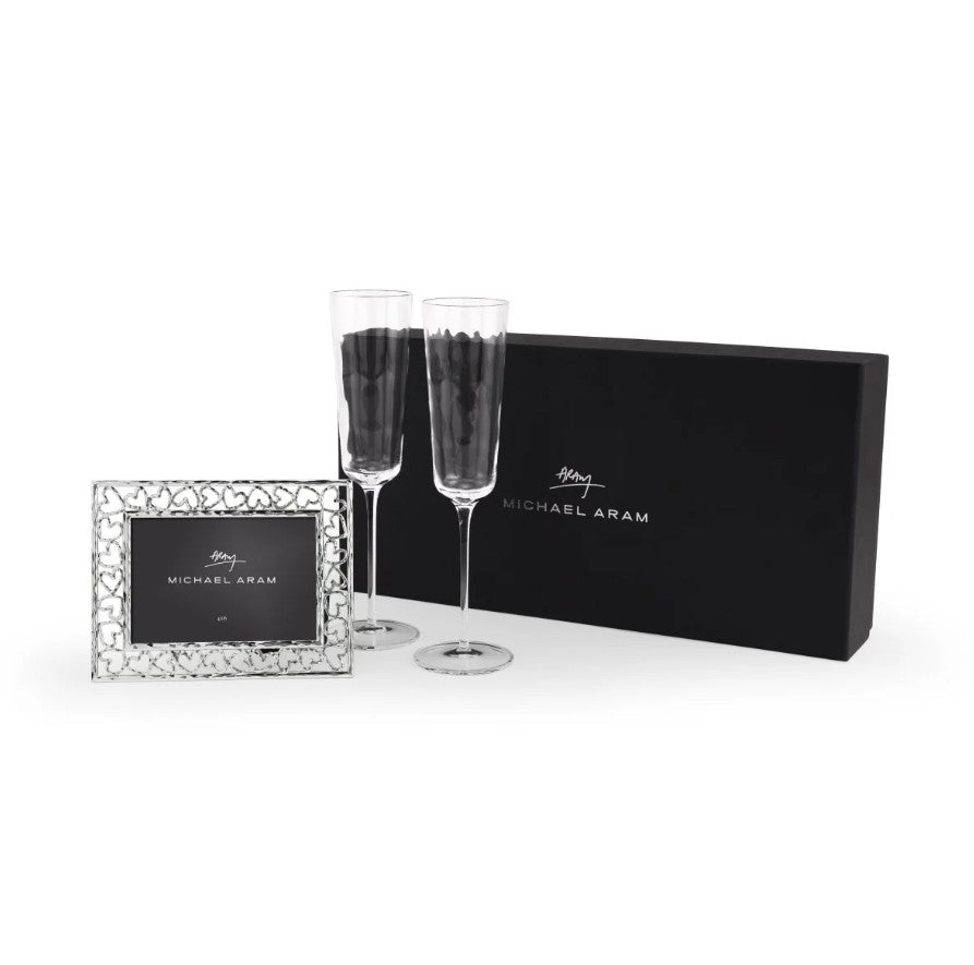 REFLECTIVE FLUTE &amp; FRAME GIFT SET