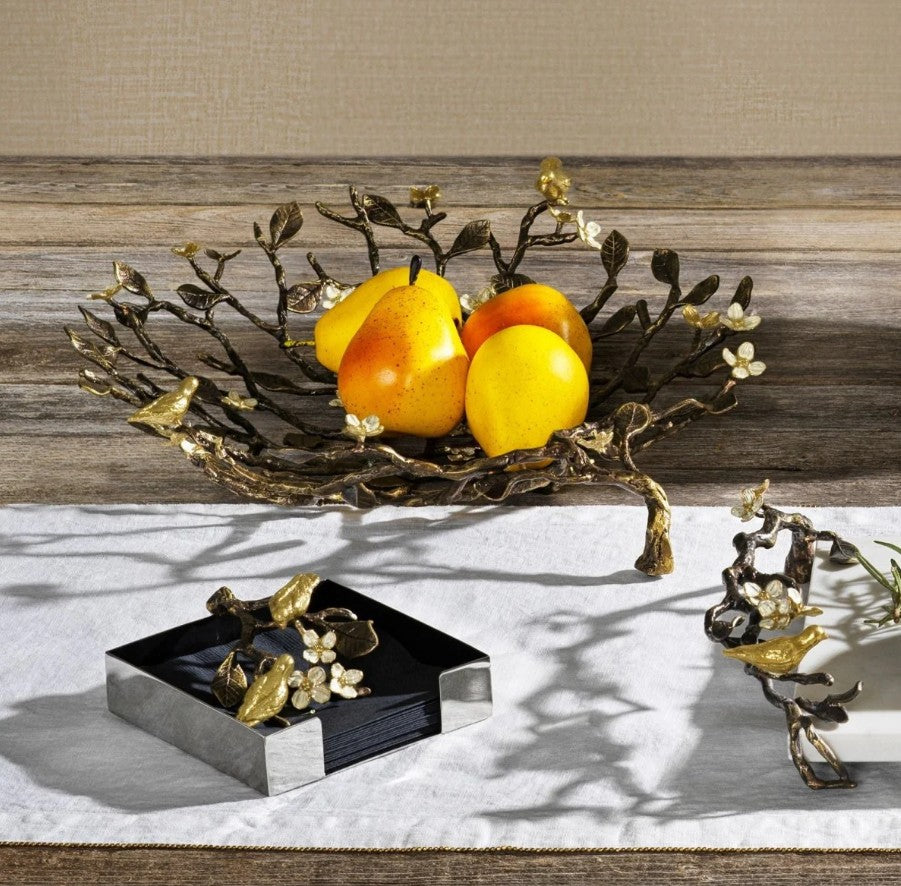 LOVEBIRDS COCKTAIL NAPKIN HOLDER