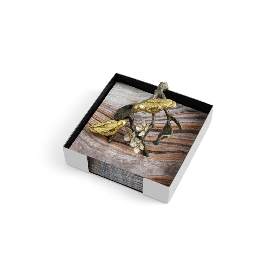 LOVEBIRDS COCKTAIL NAPKIN HOLDER