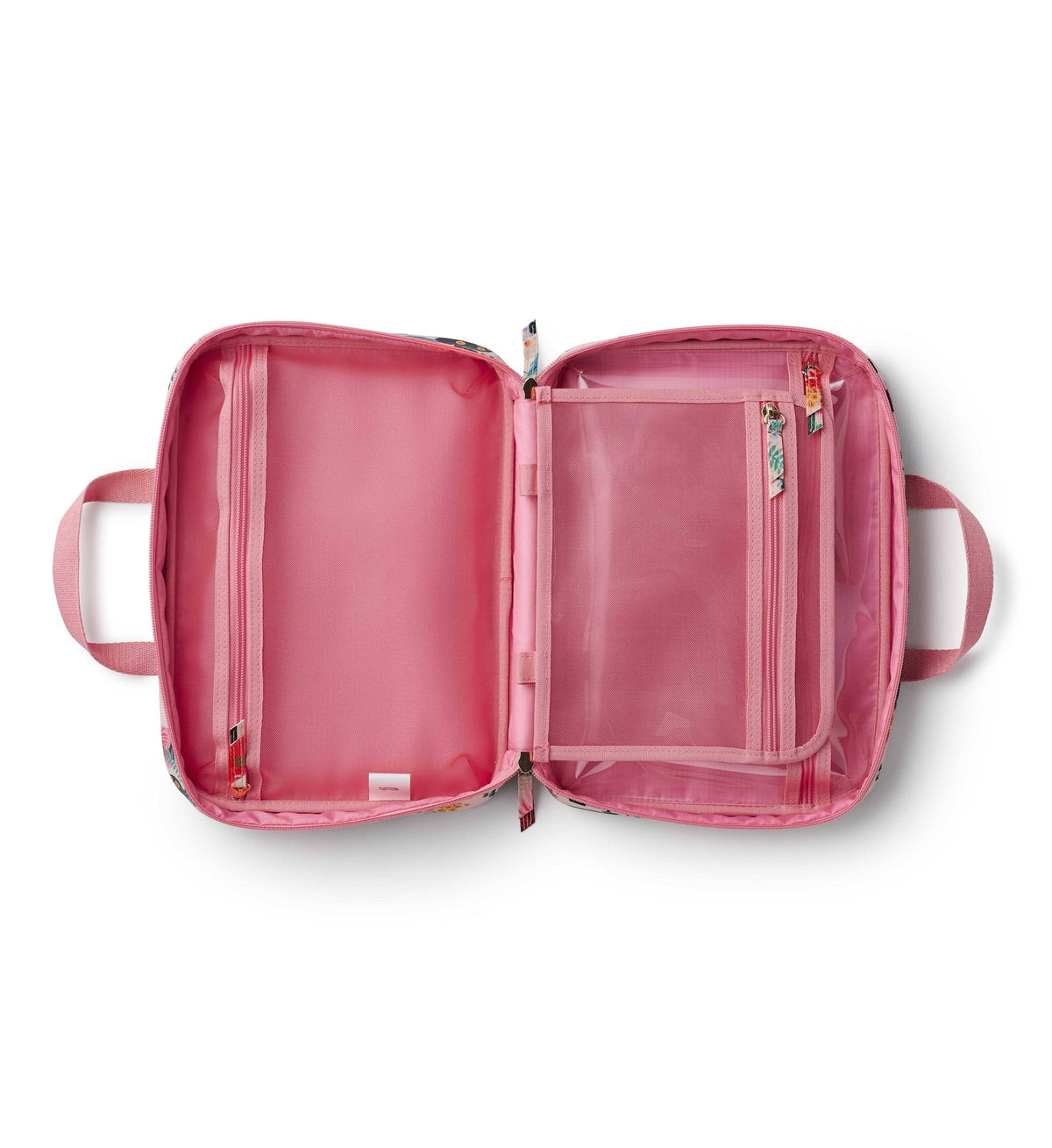 DAHLIA TRAVEL COSMETIC CASE