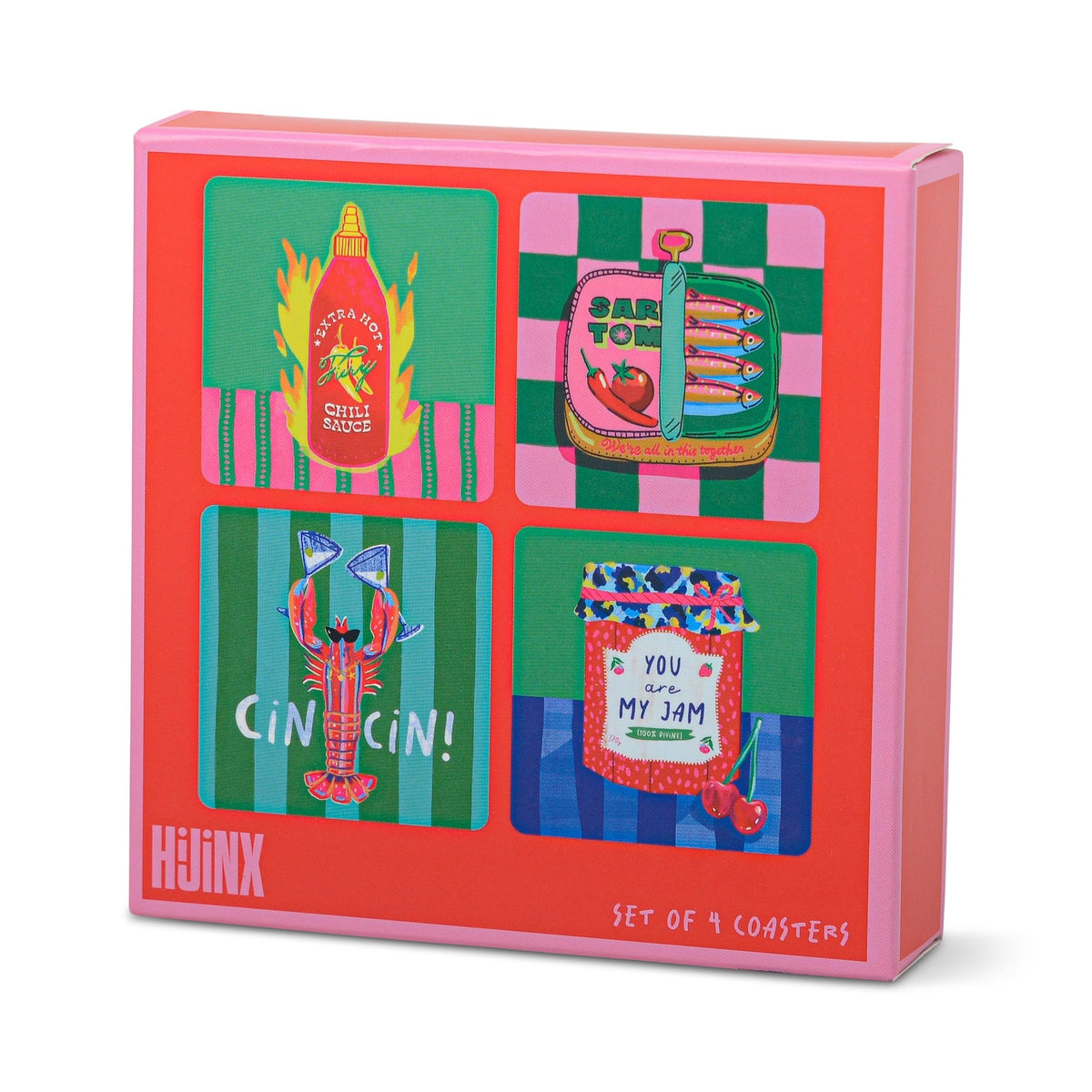 SET/4 COASTERS