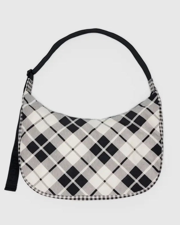 LARGE NYLON CRESCENT BAG
