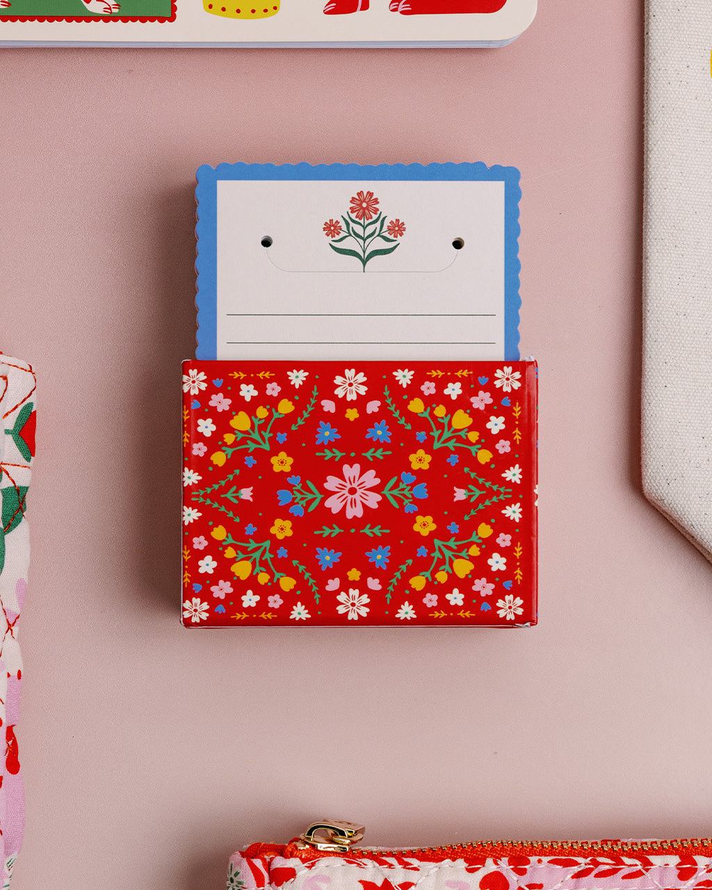 TAKE NOTE TABS FOLK FLORAL