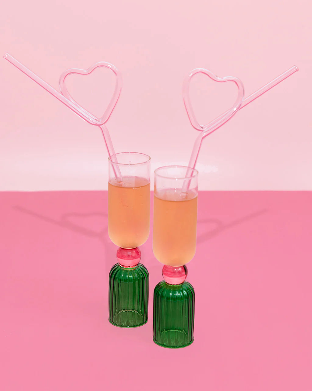 COLORBLOCK TIPSY TURVY BAR GLASS SET