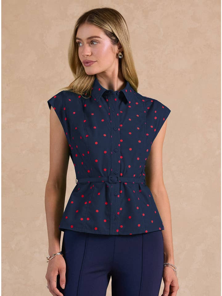 POLKA DOT SHIRT