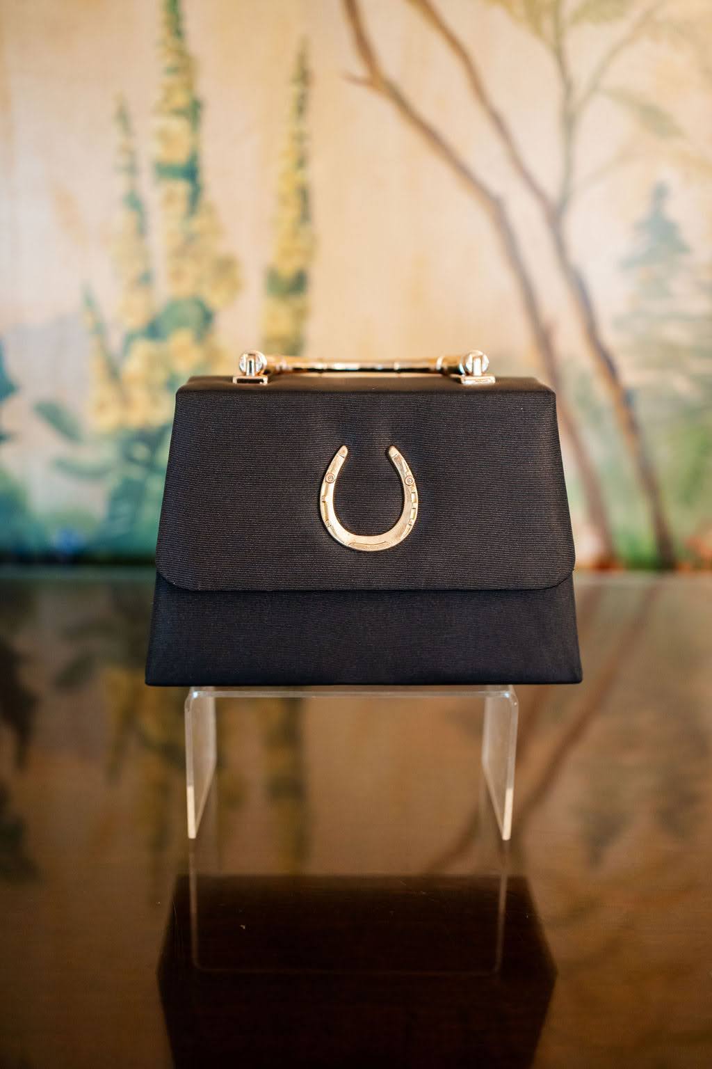 BLACK FAILLE LULU HORSESHOE