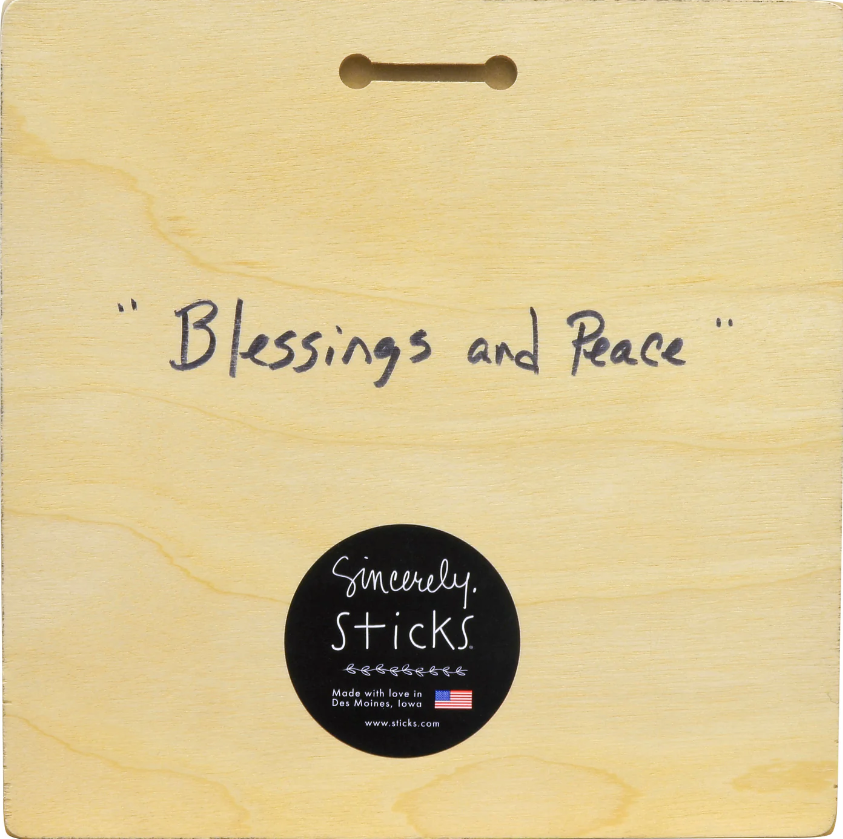 BLESSINGS AND PEACE PLAQUE