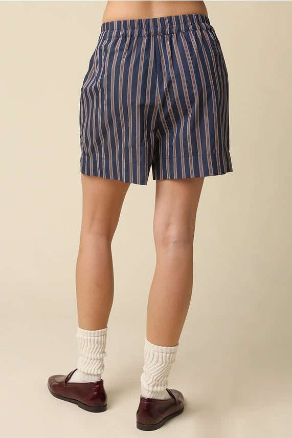 STRIPE LOUNGE SHORT