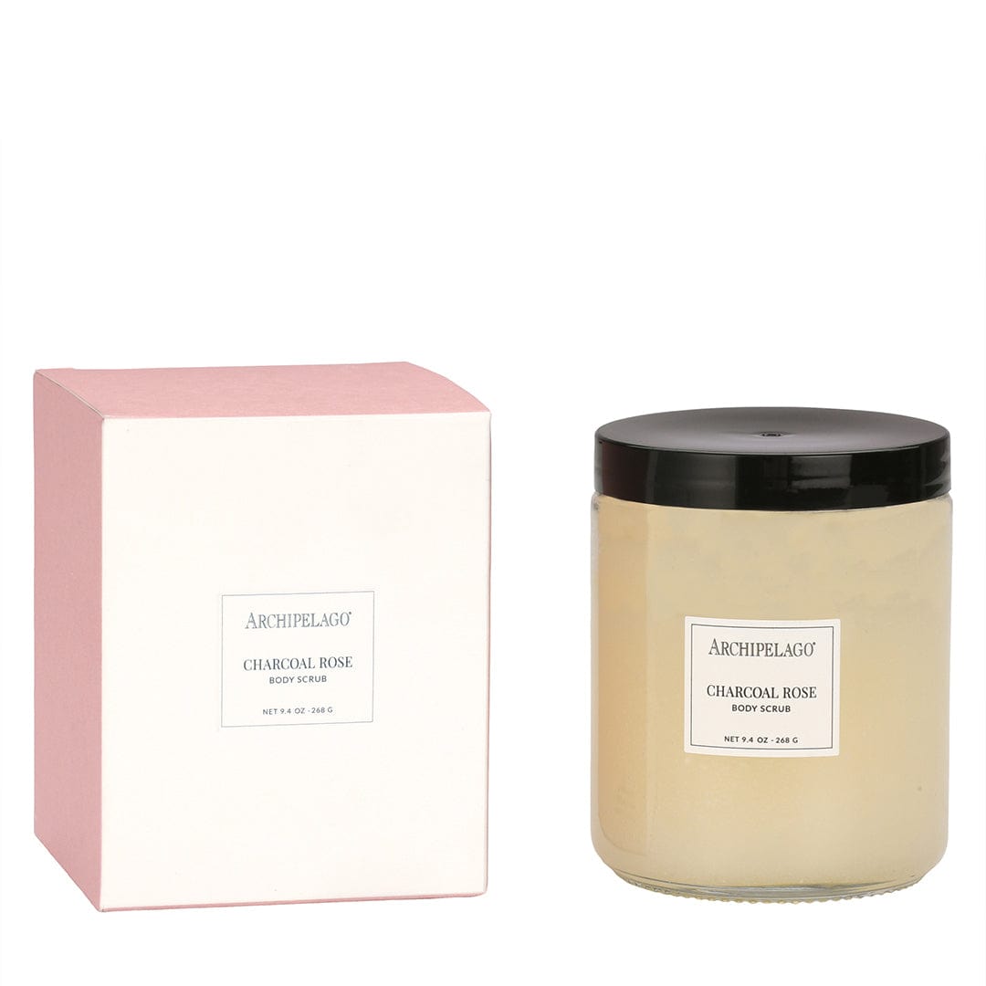 BODY SCRUB CHARCOAL ROSE