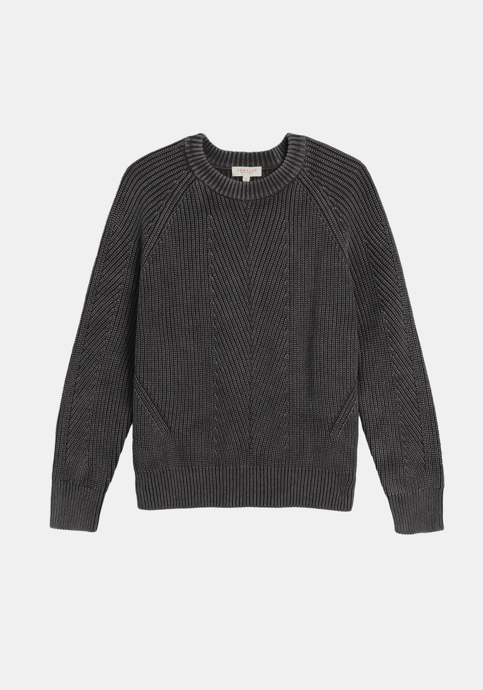 CHELSEA WASHED COTTON SWEATER