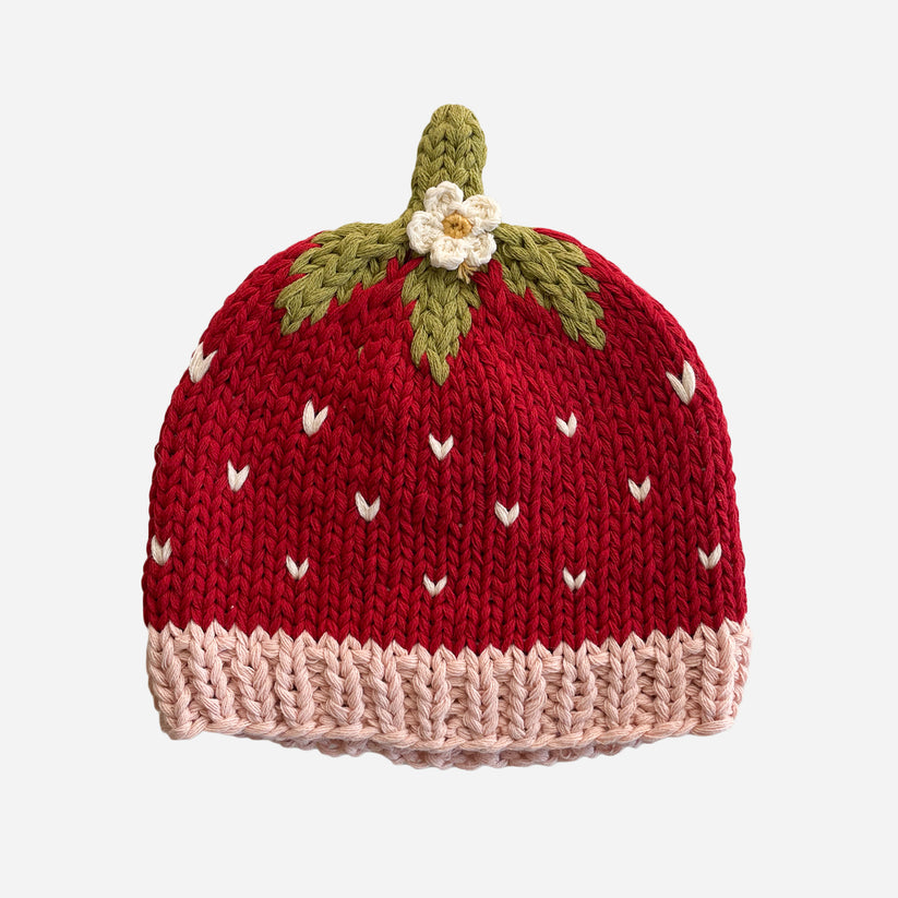ADDIE STRAWBERRY HAT 6-24M