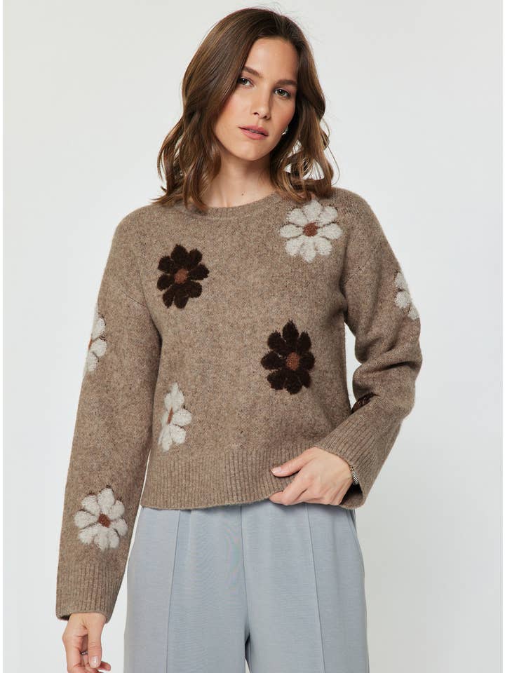 FLOWER SWEATER