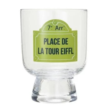 PARISIAN FOOTED GLASS