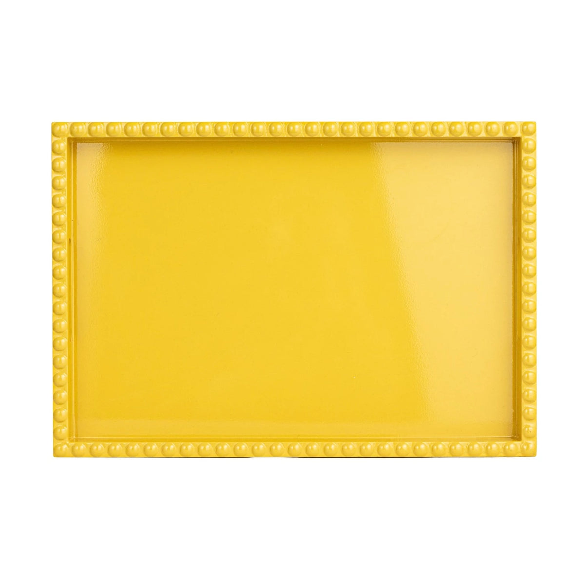 HOBNAIL EDGE YELLOW TRAY