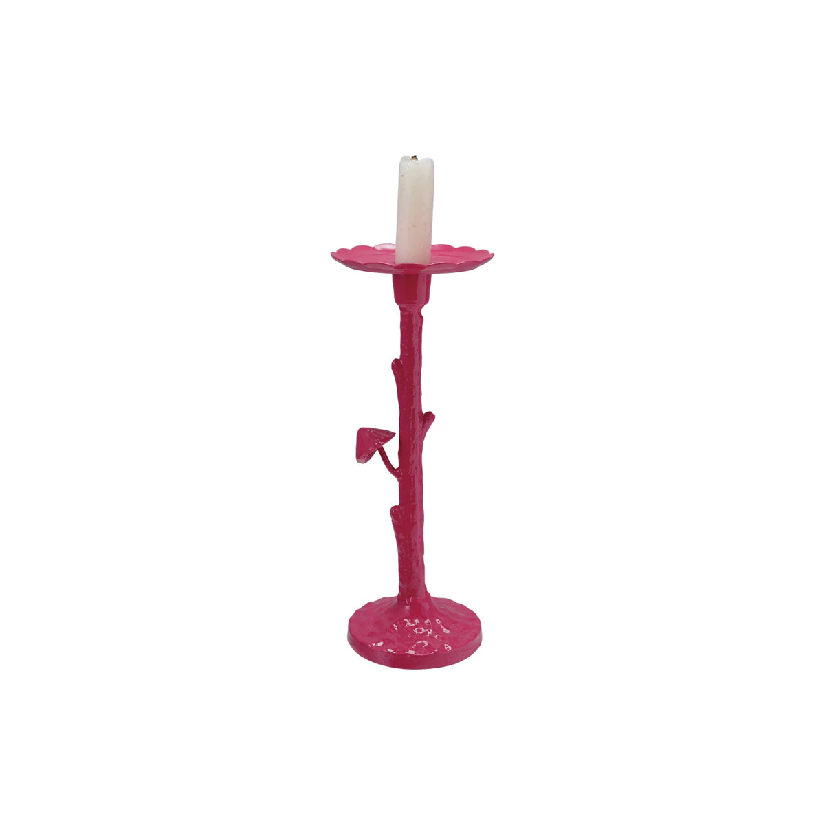 FUCHSIA TWIG CANDLE HOLDER