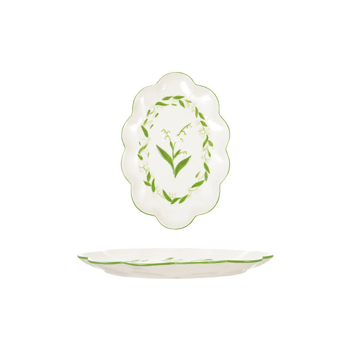 LILY OF THE VALLEY PLATTER