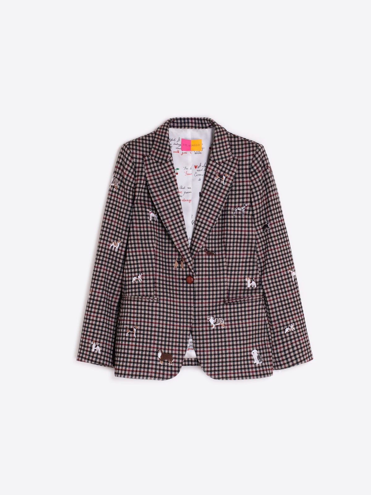 DOG HOUNDSTOOTH BLAZER