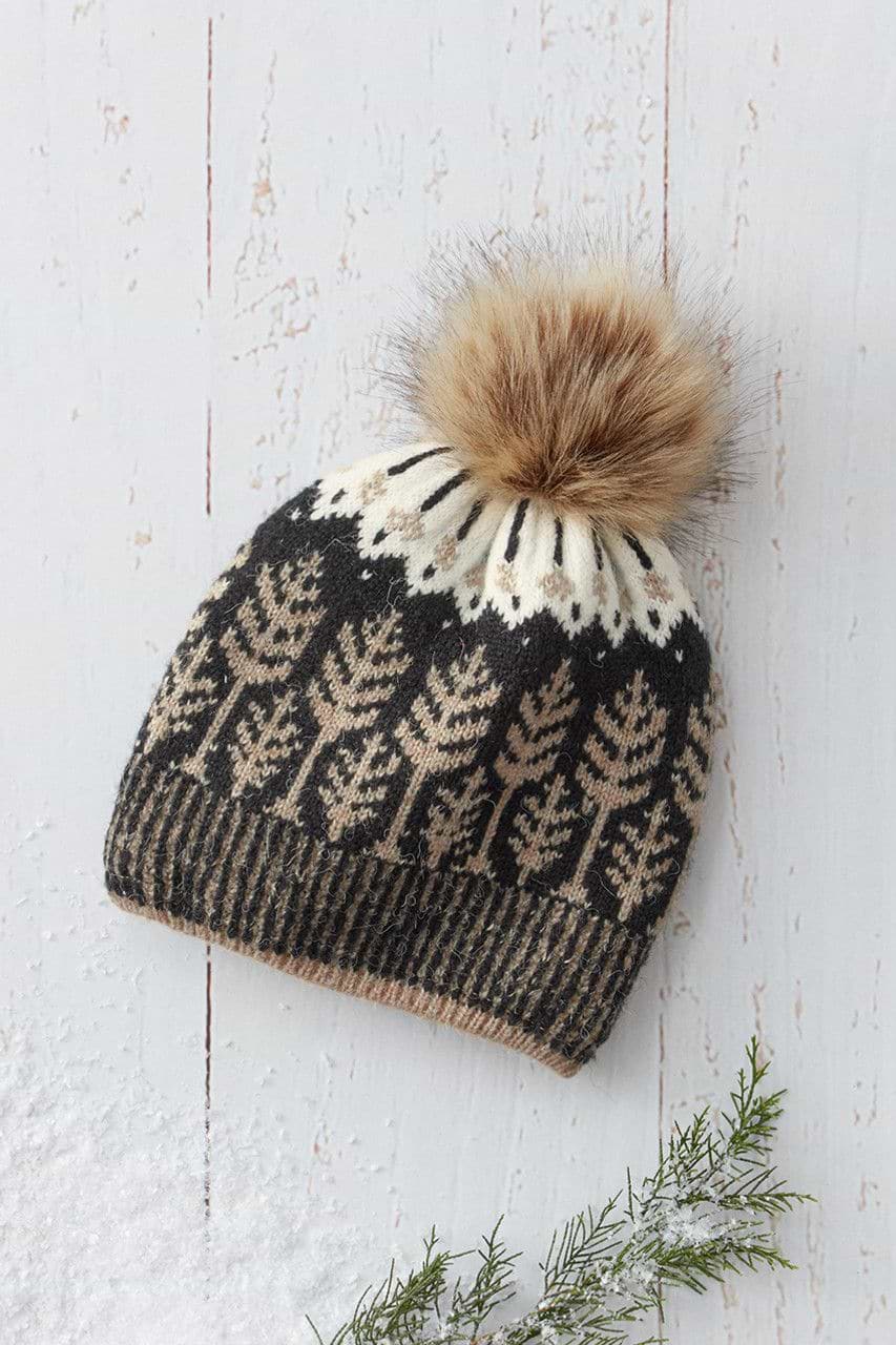 FAIR ISLE FOREST SNOW HAT