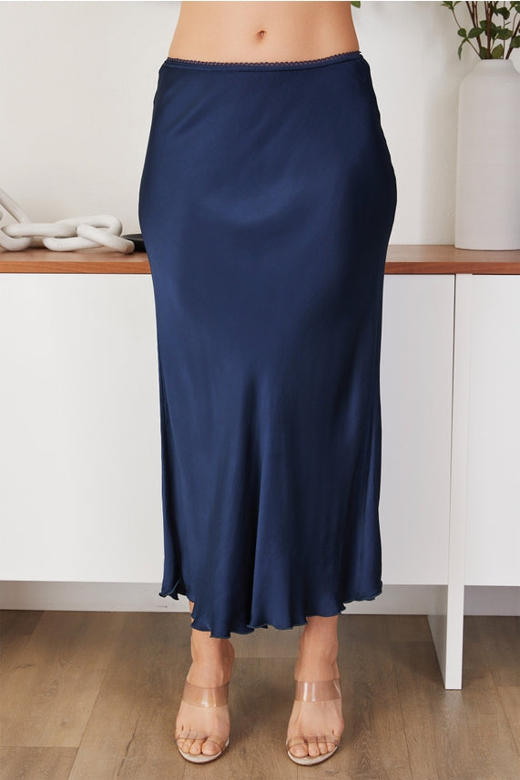 SILKY SLIP SKIRT