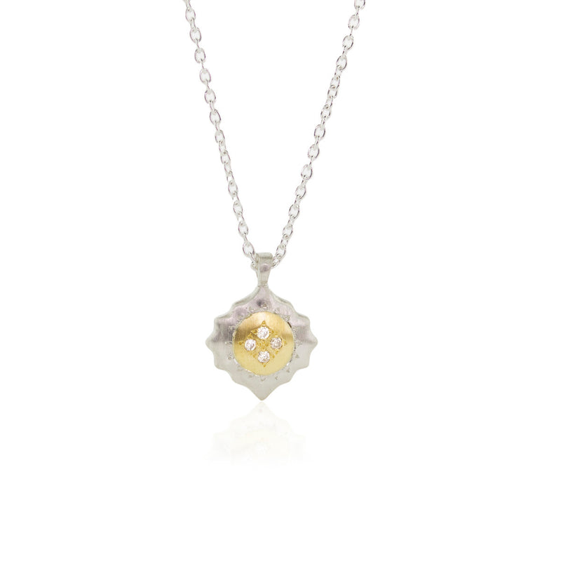 EAST & WEST DIAMOND PENDANT