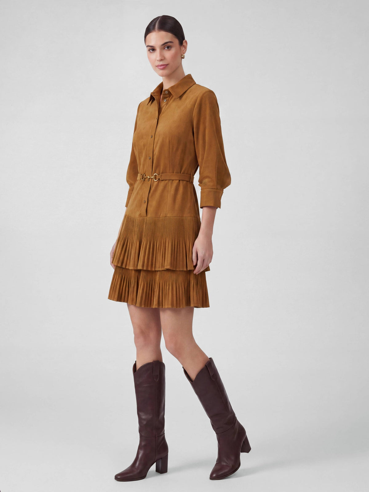 SHIRT MINI DRESS
