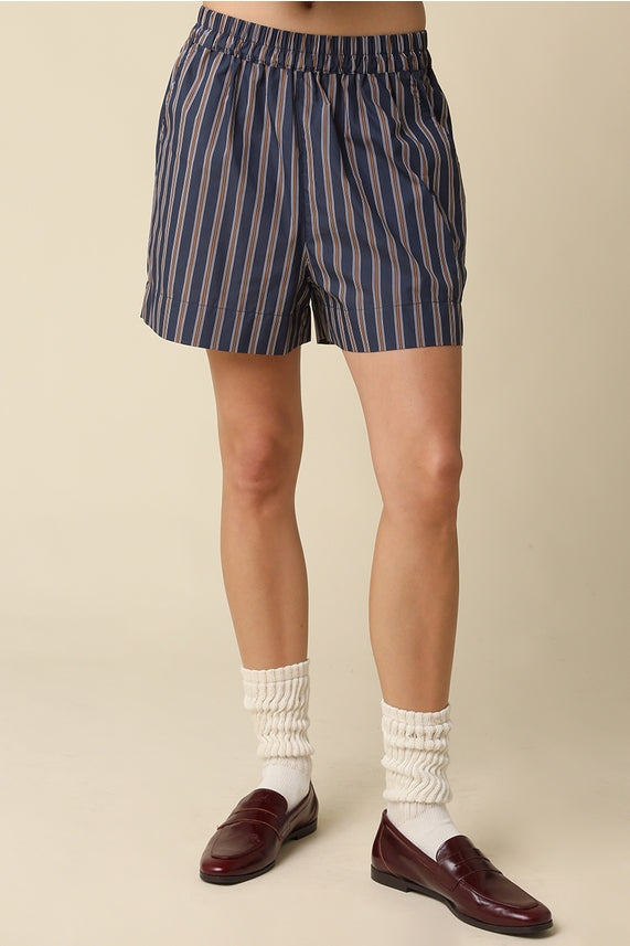STRIPE LOUNGE SHORT