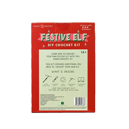 CHRISTMAS CROCHET KIT ELF
