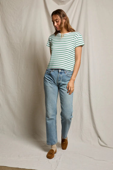 EVERETT STRIPE BOXY TEE